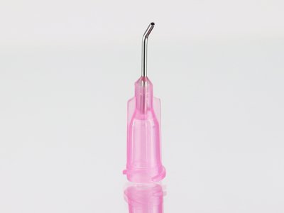 Techcon Systems 45° dispensing needle TE series 1/2" (pink)