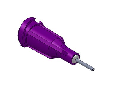 Techcon Systems Dispensing needle TE-series 1/4" (purple)