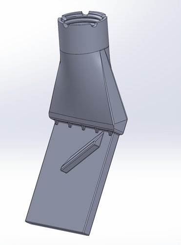 3D Fülldüse, Feingewinde M15, 2,3 x 26 mm, Loctite IND 405 Clear