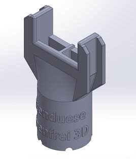 3D Plattendüse, Breite 20mm, M15x1,5