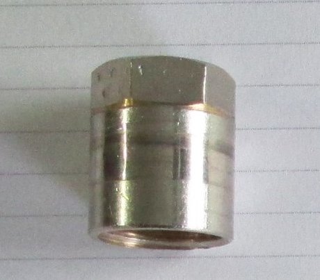 Aluminium Verschlusskappe M15,5