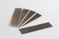 Aluminiumprüfkörper, Al 99,5, 100 x 25 x 1 mm