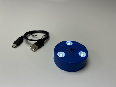 Bonding-Light Aufstecklicht für Düsen und Statikmischer mit Aufladekabel ITR4485