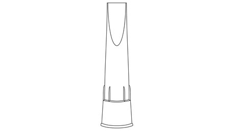 Breitschlitzdüse M15 10mm