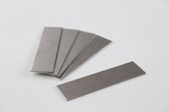 Edelstahlprüfkörper ES.4301 100 x 25 x 1,5 mm