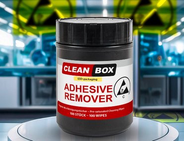 ESD Clean Box Adhesive Remover, Reinigungstücher