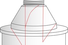 Folienbeuteladapter M15