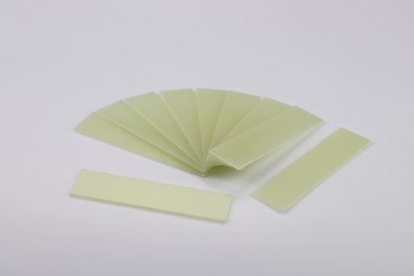 GFK Prüfkörper 100 x 25 x 2 mm, Typ Vetronit EGS 619