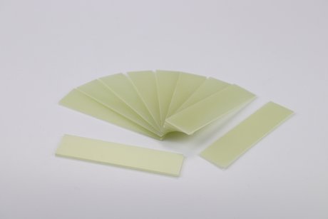 GFK Prüfkörper 100 x 25 x 2 mm, Typ Vetronit EGS 619