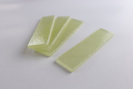 GFK Prüfkörper 100 x 25 x 4 mm