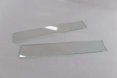 Glasprüfkörper 300 x 53 x 3 mm, Kanten entgratet