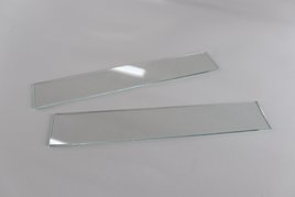 Glasprüfkörper 300 x 53 x 3 mm, Kanten entgratet