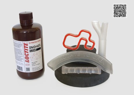 Loctite 3D IND405 HDT50 High Elongation Clear