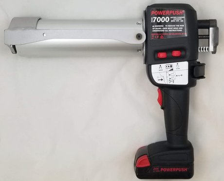 Meritool Powerpush 7000-380C-101 Koaxial 2K Akku-Kartuschenpresse
