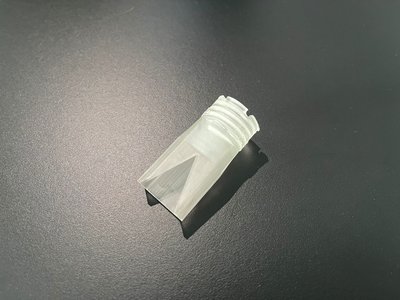 Formenfrei 3D Sample case item 9B, V-seam nozzle