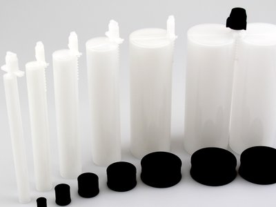Nordson 2C Ratio-Pak cartridges coarse thread