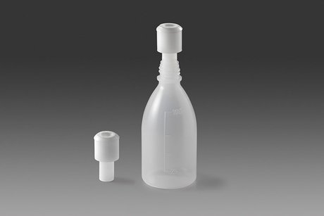 PE-Flasche mit Schaumstoff-Applikator rund