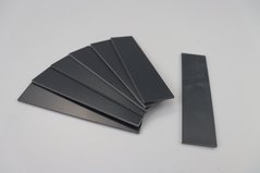 PVC Prüfkörper 100 x 25 x 2 mm