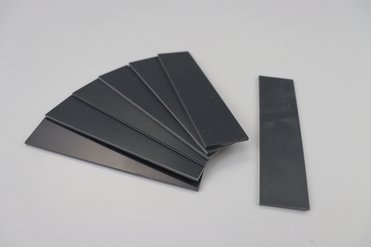 PVC Prüfkörper 100 x 25 x 2 mm
