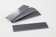PVC Prüfkörper 100 x 25 x 3 mm