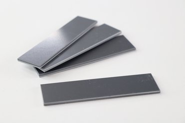 PVC Prüfkörper 100 x 25 x 3 mm