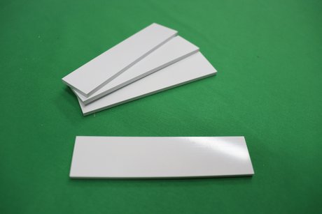PVC Prüfkörper 100 x 25 x 3 mm