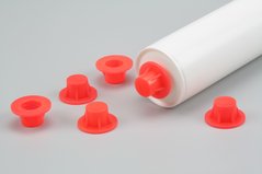 Rika Plast Kartuschen-Verschlusskappe (rot)