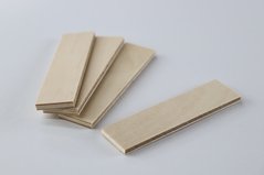 Sperrholz Prüfkörper 100 x 25 x 4,8 mm