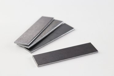 Stahlprüfkörper 100 x 25 x 3 mm