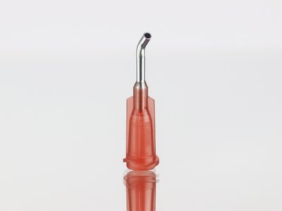 Techcon Systems 45° dispensing needle TE series 1/2" (amber)