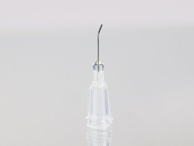 Techcon Systems 45° dispensing needle TE series 1/2" (transparent)