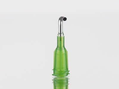 Techcon Systems 90° dispensing needle TE series 1/2" (olive)