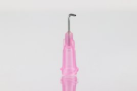 Techcon TE-Serie 1/2" 90° Dosiernadel (pink)