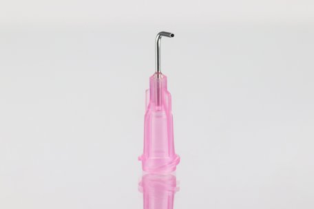 Techcon TE-Serie 1/2" 90° Dosiernadel (pink)