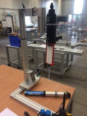 Arbeitsstation für Kartuschenpistolen