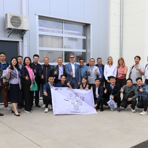 Begeisterte Hidden Champions aus China bei Innotech zu Gast!