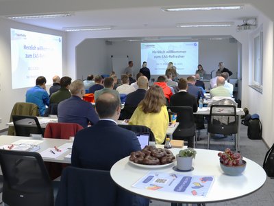 Begrüßung durch das Innotech Team