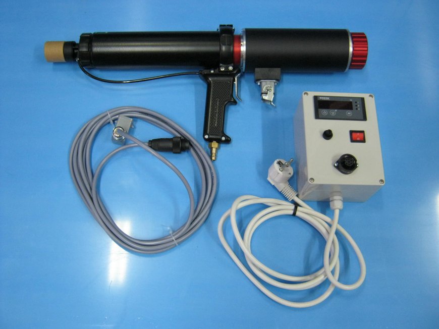 Heated Cartridge Dispenser (pneumatic) for Hot Melts