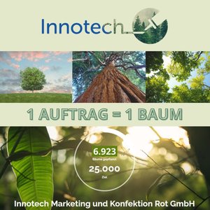 Bei Innotech Marketing und Konfektion Rot GmbH kaufen, heißt Klima schützen.