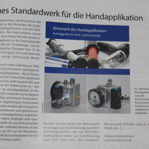 Beitrag in der Adhäsion - Neues Standardwerk für die Handapplikation