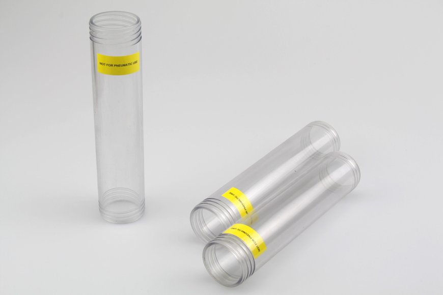 COX 3B3267 Rohr transparent für Electraflow 400 ml Aluminiumpistole