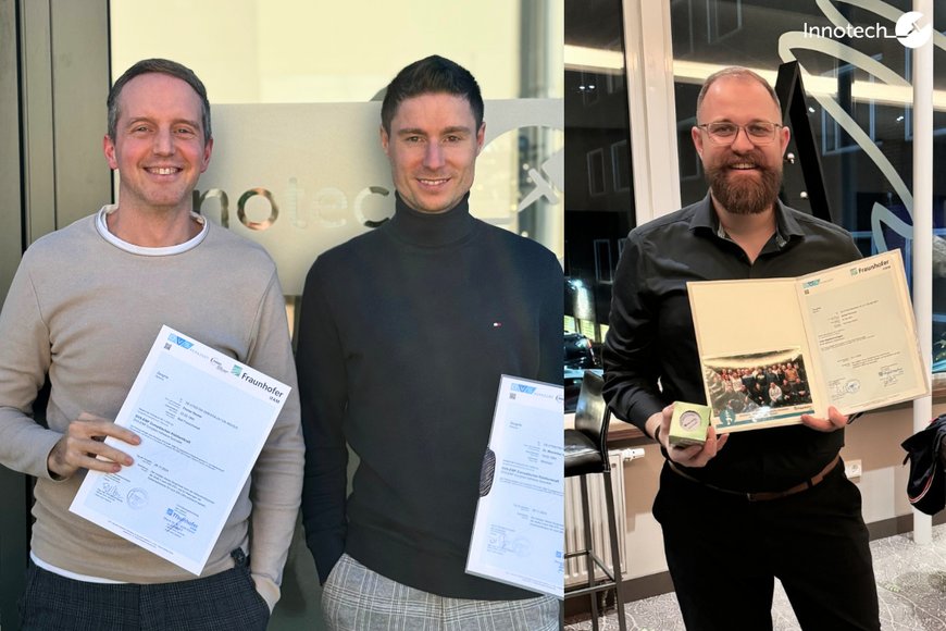 The Innotech team would like to congratulate Florian Deuser, Dr Maximilian Krötz and Adrien Schmidt