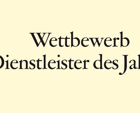 Februar 2014 Teilnahme am "Wettbewerb Dienstleister des Jahres"