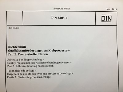 DIN 2304 - wir helfen mit der Personalqualifizierung