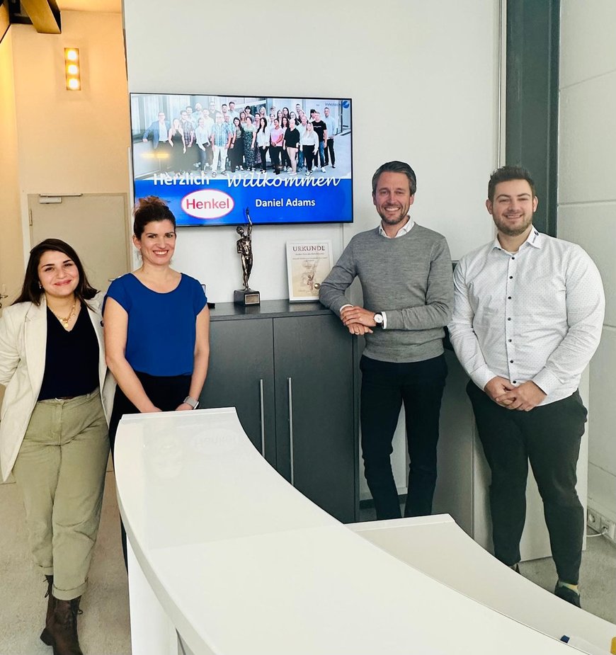 Dr. Daniel Adams from Henkel USA visits Innotech in Germany