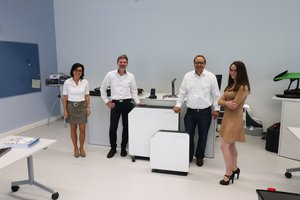 Dr. Hönle AG UV Technologie zu Besuch bei Innotech