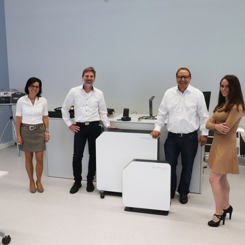 Dr. Hönle AG UV Technologie zu Besuch bei Innotech