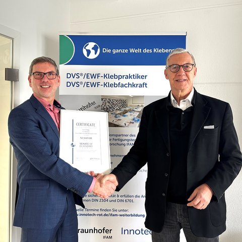 Dr. Walter Döring zu Besuch bei Innotech
