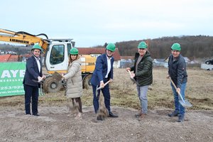 Erster Spatenstich des neuen Logistik- und Produktionszentrums von Innotech in Mühlhausen