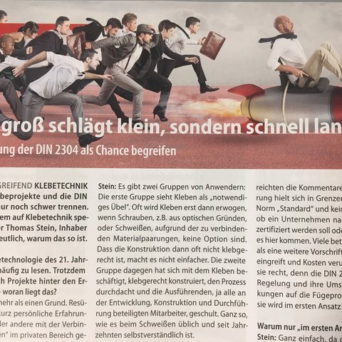 DIN2304 ausführliches Interview in der DICHT Schnell schlägt...